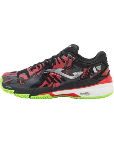 SAPATILHAS DE PADEL JOMA SLAM PARA HOMEM - PRETO/VERMELHO NEGRO