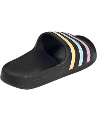 Sandali per Bambina e Bambino ADIDAS SANDALIAS ADILETTE AQUA PARA NINOS UNISEX EN COLOR NEGRO NEGRO