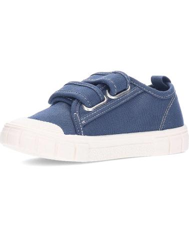 Sneaker für Mädchen und Junge GARVALIN DEPORTIVAS RESPETUOSAS PARA NINO LONA BASICO 252381 AZULMARINOA089