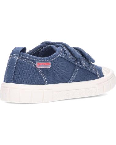 Sneaker für Mädchen und Junge GARVALIN DEPORTIVAS RESPETUOSAS PARA NINO LONA BASICO 252381 AZULMARINOA089