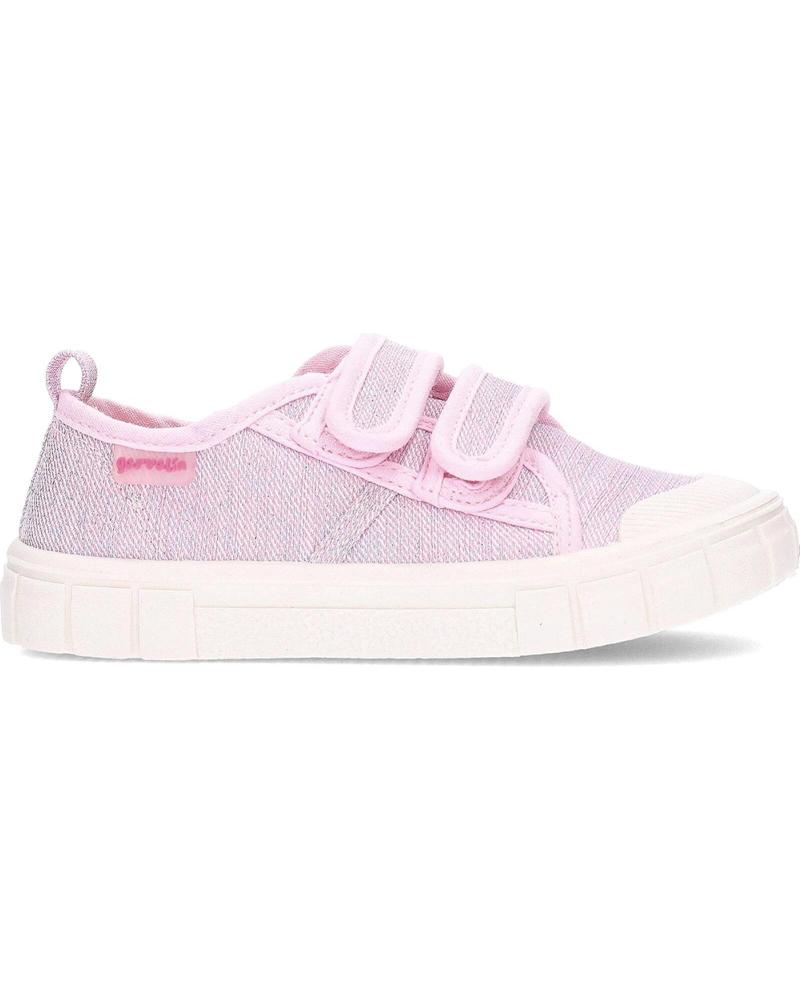 girl Trainers GARVALIN DEPORTIVAS RESPETUOSAS PARA NINA LONA BASICO 252381 ROSAE032