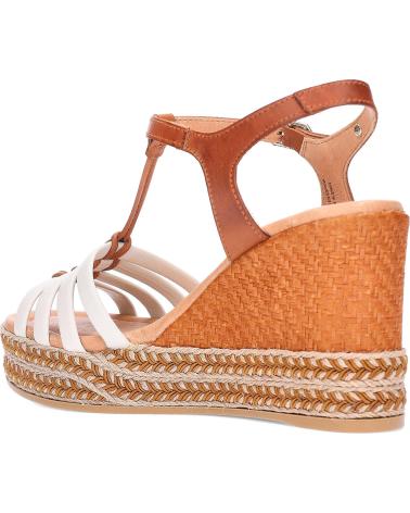 Sandales pour Femme PIKOLINOS SANDALIA CON CUNA ALTA RONDA W7W-1833C1 NATA