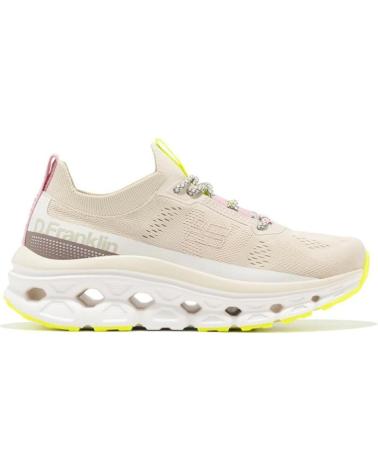 Esportes  de Mulher D FRANKLIN AEERO SNEAKERS MESH TAUPE