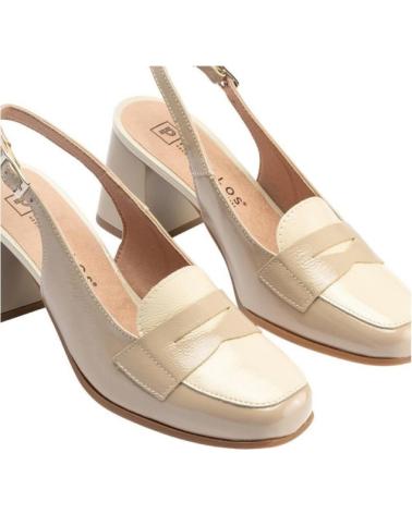 Sandálias de Mulher PITILLOS ZAPATOS DE TACON 10491 MUJER BEIG BEIGE