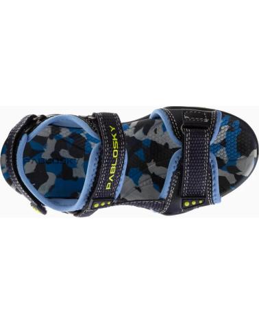 Sportschuhe für Junge PABLOSKY SANDALIA SPORT CON VELCROS PARA NINO 982025 COLOR NAVY