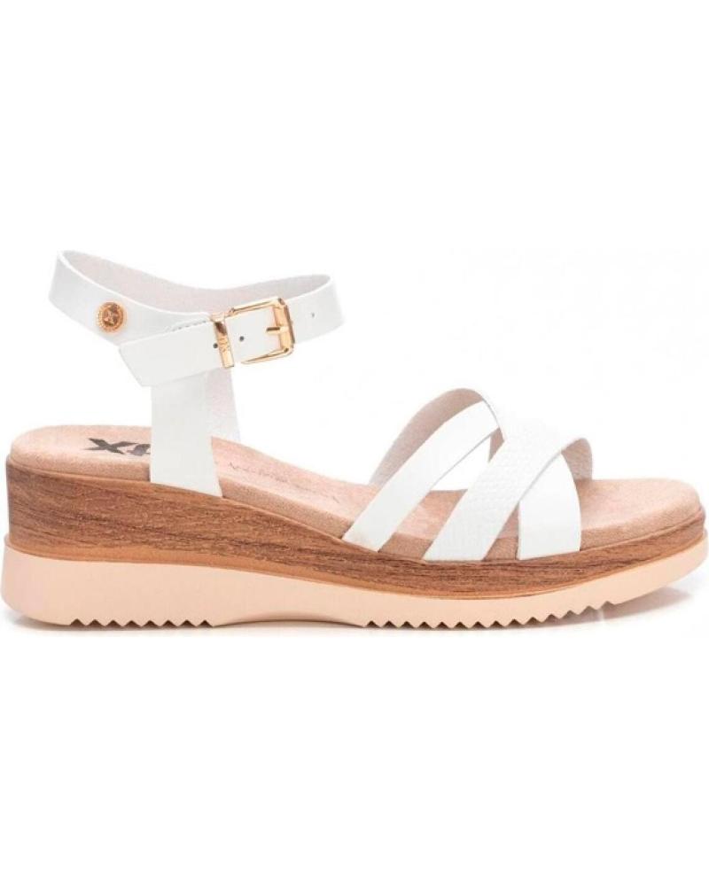 Sandalias de Mujer XTI SANDALIA CUNA 5 CM BLANCO