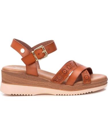 Sandalen-De-Mujer-XTI-SANDALIA-CUNA-5-CM-MARRóN