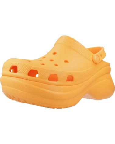 Clogs für Damen CROCS ZUECOS MUJER MODELO CLASSIC BAE CLOG COLOR NARANJA ORANGESIC ORANGESICL