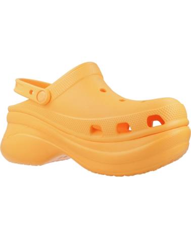 Clogs für Damen CROCS ZUECOS MUJER MODELO CLASSIC BAE CLOG COLOR NARANJA ORANGESIC ORANGESICL