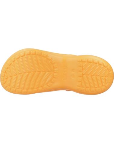 Clogs für Damen CROCS ZUECOS MUJER MODELO CLASSIC BAE CLOG COLOR NARANJA ORANGESIC ORANGESICL