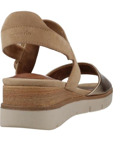 Sandales pour Femme TAMARIS SANDALIAS MUJER MODELO 28206 COLOR ORO TANCMB