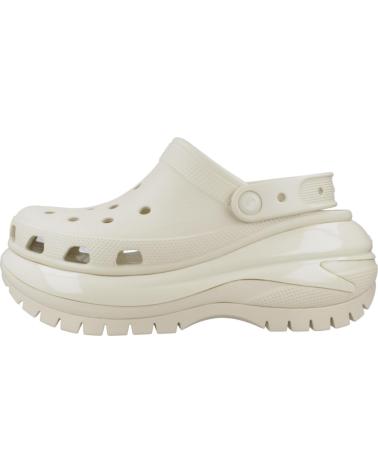 CROCS ZUECOS MUJER CLASSIC MEGA CRUSH CLOG U BEIG BEIGE