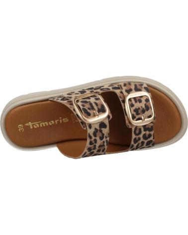 Sandali per Donna TAMARIS SANDALIAS MUJER MODELO 27239 42 COLOR ANIMAL PRINT LEOPRD