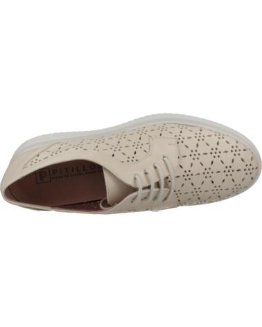 Schuhe für Damen PITILLOS ZAPATOS CASUAL MUJER MODELO 10383P COLOR BEIS CREMA