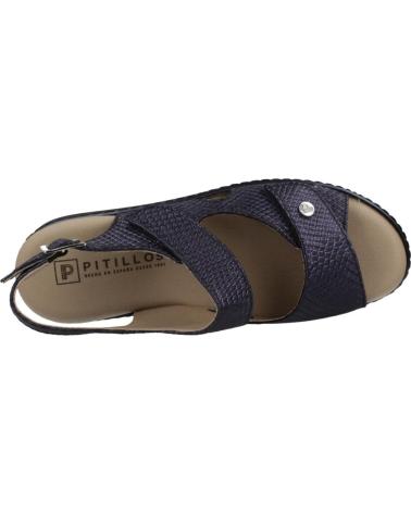 Sandalias de Mujer PITILLOS SANDALIAS PLANAS VELCRO ANCHO ESPECIAL 10300 MARINO VARIOS COLORES