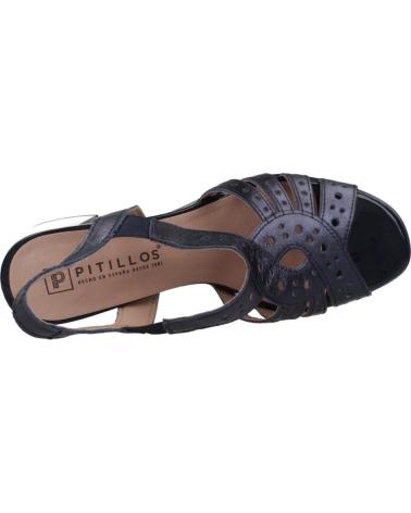 Woman shoes PITILLOS SANDALIAS DE TACON MUJER 10530 MARINO AZUL