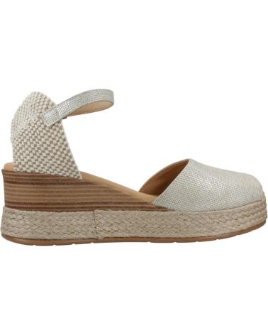 Sandales pour Femme PITILLOS ALPARGATAS MUJER MODELO 10591P COLOR BLANCO PERLA