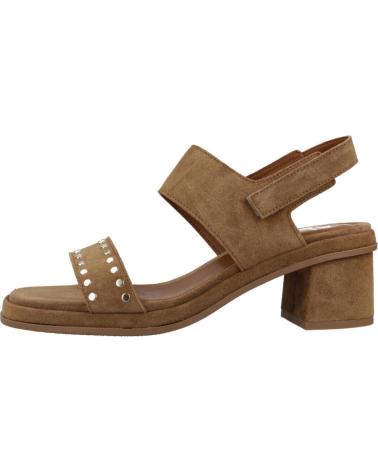 Woman Sandals ALPE SANDALIAS MUJER MODELO 5480 11 COLOR MARRON CLARO CUERO
