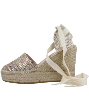 Woman Sandals MACARENA ALPARGATAS MUJER MODELO ALBA55 COLOR MULTICOLOR TAUPE
