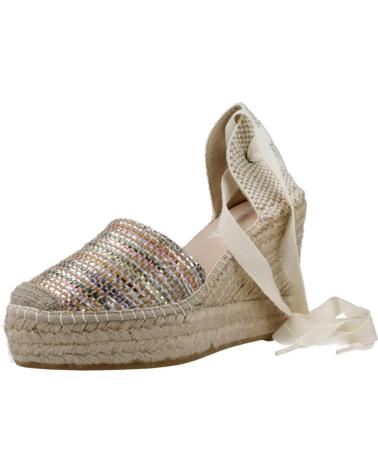Woman Sandals MACARENA ALPARGATAS MUJER MODELO ALBA55 COLOR MULTICOLOR TAUPE