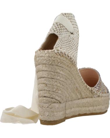 Woman Sandals MACARENA ALPARGATAS MUJER MODELO ALBA55 COLOR MULTICOLOR TAUPE