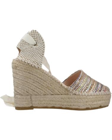 Woman Sandals MACARENA ALPARGATAS MUJER MODELO ALBA55 COLOR MULTICOLOR TAUPE