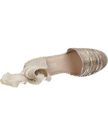 Woman Sandals MACARENA ALPARGATAS MUJER MODELO ALBA55 COLOR MULTICOLOR TAUPE