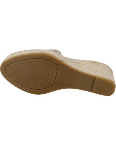 Woman Sandals MACARENA ALPARGATAS MUJER MODELO ALBA55 COLOR MULTICOLOR TAUPE