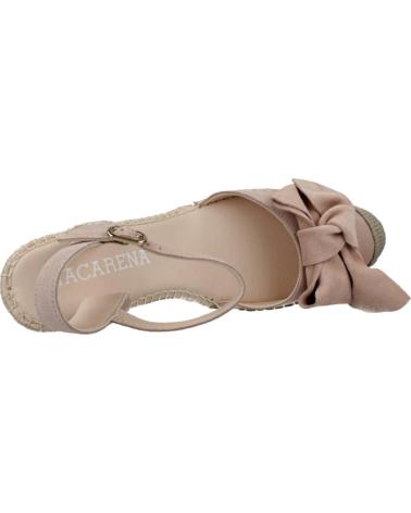 Sandali per Donna MACARENA ALPARGATAS MUJER MODELO DENIS13 COLOR ROSA MQUIJE