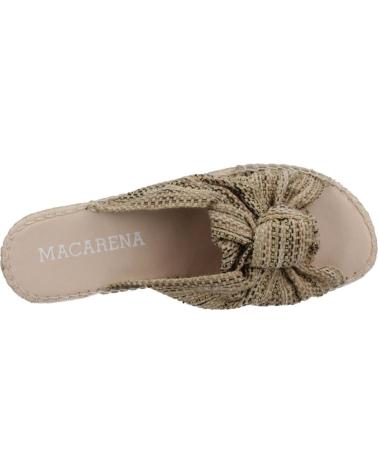Sandales pour Femme MACARENA SANDALIAS MUJER MODELO ERIKA2 COLOR ORO TAUPE