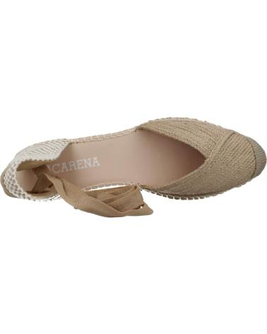 Sandali per Donna MACARENA ALPARGATAS MUJER MODELO IMA13 COLOR MARRON CLARO NATURAL