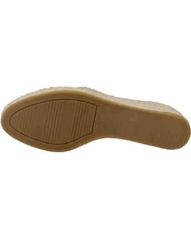 Sandalen für Damen MACARENA ALPARGATAS MUJER MODELO JAVA26 COLOR ORO PLTN