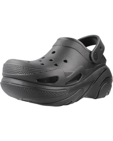 Tamancos-De-Mujer-CROCS-ZUECOS-MUJER-MODELO-BUBBLE-CRUSH-CLOG-U-COLOR-NEGRO-BLACK