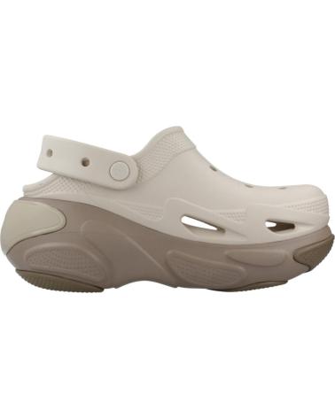Zoccoli-De-Mujer-CROCS-ZUECOS-MUJER-MODELO-BUBBLE-CRUSH-CLOG-U-COLOR-BEIS-TAUPE