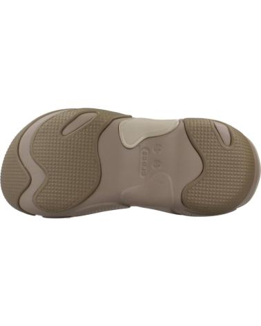 Zoccoli-De-Mujer-CROCS-ZUECOS-MUJER-MODELO-BUBBLE-CRUSH-CLOG-U-COLOR-BEIS-TAUPE