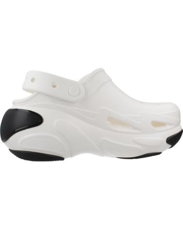 Clogs-De-Mujer-CROCS-ZUECOS-MUJER-MODELO-BUBBLE-CRUSH-CLOG-U-COLOR-BLANCO-WHITE