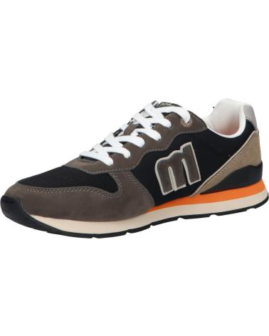 MTNG ZAPATILLAS HOMBRE MUSTANG C57341-NIXON NEGRO SADY TAUPE