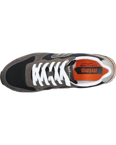 MTNG ZAPATILLAS HOMBRE MUSTANG C57341-NIXON NEGRO SADY TAUPE
