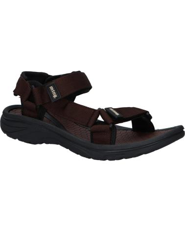 Sandales pour Homme MTNG 84660 C58343 - NYLON STRIPE MARRON