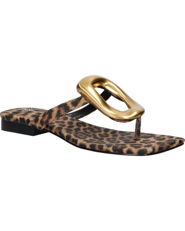 Sandálias-De-Mujer-EXE-SANDÁLIAS EXE STORM 268 ESTAMPADO ANIMAL LEOPARDO-PU-LEOPARD