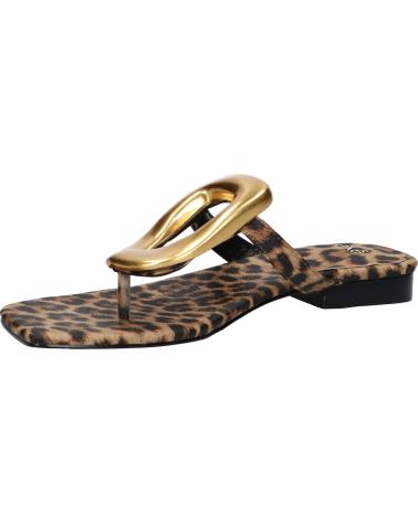 Sandálias-De-Mujer-EXE-SANDÁLIAS EXE STORM 268 ESTAMPADO ANIMAL LEOPARDO-PU-LEOPARD