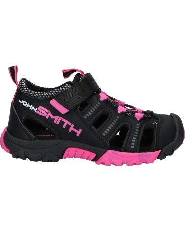 Sandali-sportivi-da-bambina-JOHN-SMITH-UKEL-NEGRO-ROSA