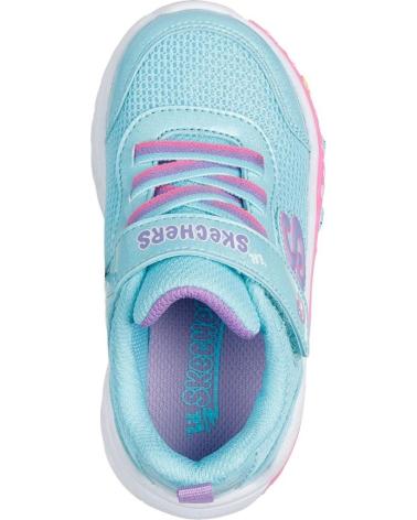 Scarpe-Sport-De-Niño-SKECHERS-ZAPATILLAS-PLAY-SCENE-FUN-SQUAD-TURQUESA-MULTI-303158N-TQMT-AZUL
