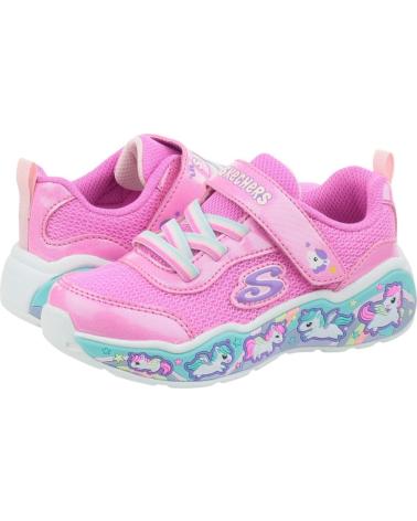 Sportivo-De-Niña-SKECHERS-ZAPATILLAS-PLAY-SCENE-FUN-SQUAD-MULTI-303158N-PKMT-CASU-ROSA
