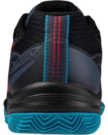 Deportivas de Hombre MIZUNO ZAPATILLAS BREAK SHOT 5 PADEL ROJO AZUL 61GB2535-07 PA NEGRO