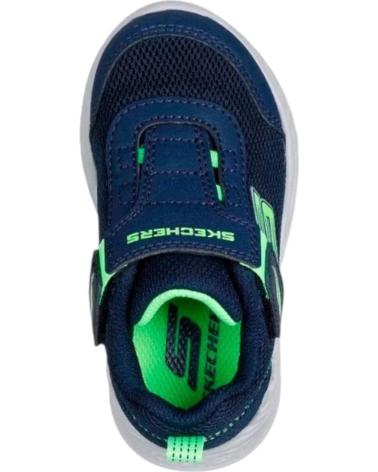 Sportivo per Bambina e Bambino SKECHERS ZAPATILLAS NITRO SPRINT SWIFT BUDDIES LIMA 40731 AZUL MARINO