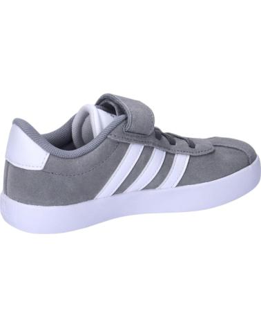 Sportivo per Bambina e Bambino ADIDAS ZAPATILLAS VL COURT 3 0 EL C BLANCAS ID9149 CASUAL NINO GRIS