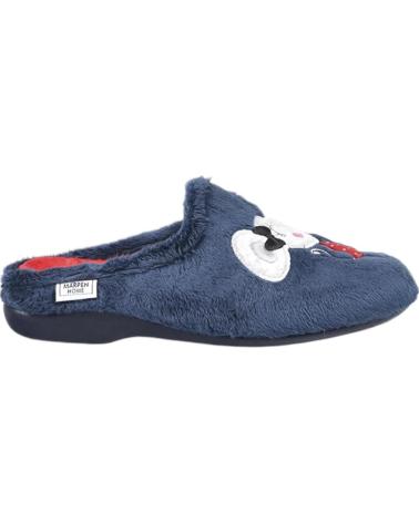 Pantufas-De-Mujer-MARPEN-ZAPATILLAS-DE-CASA-RATITA-LOVE-416IV23-SLIPPERS-AZUL-MARINO