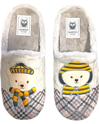 Pantufas-De-Mujer-MARPEN-ZAPATILLAS-DE-CASA-OSITO-400IV24-SLIPPERS-MUJER-GRIS