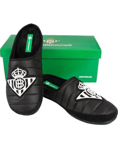 House-Slipers-De-Niño-MARPEN-ZAPATILLAS-DE-CASA-REAL-BETIS-AMATISTA-LINEA-CFA3BE-SL-NEGRO